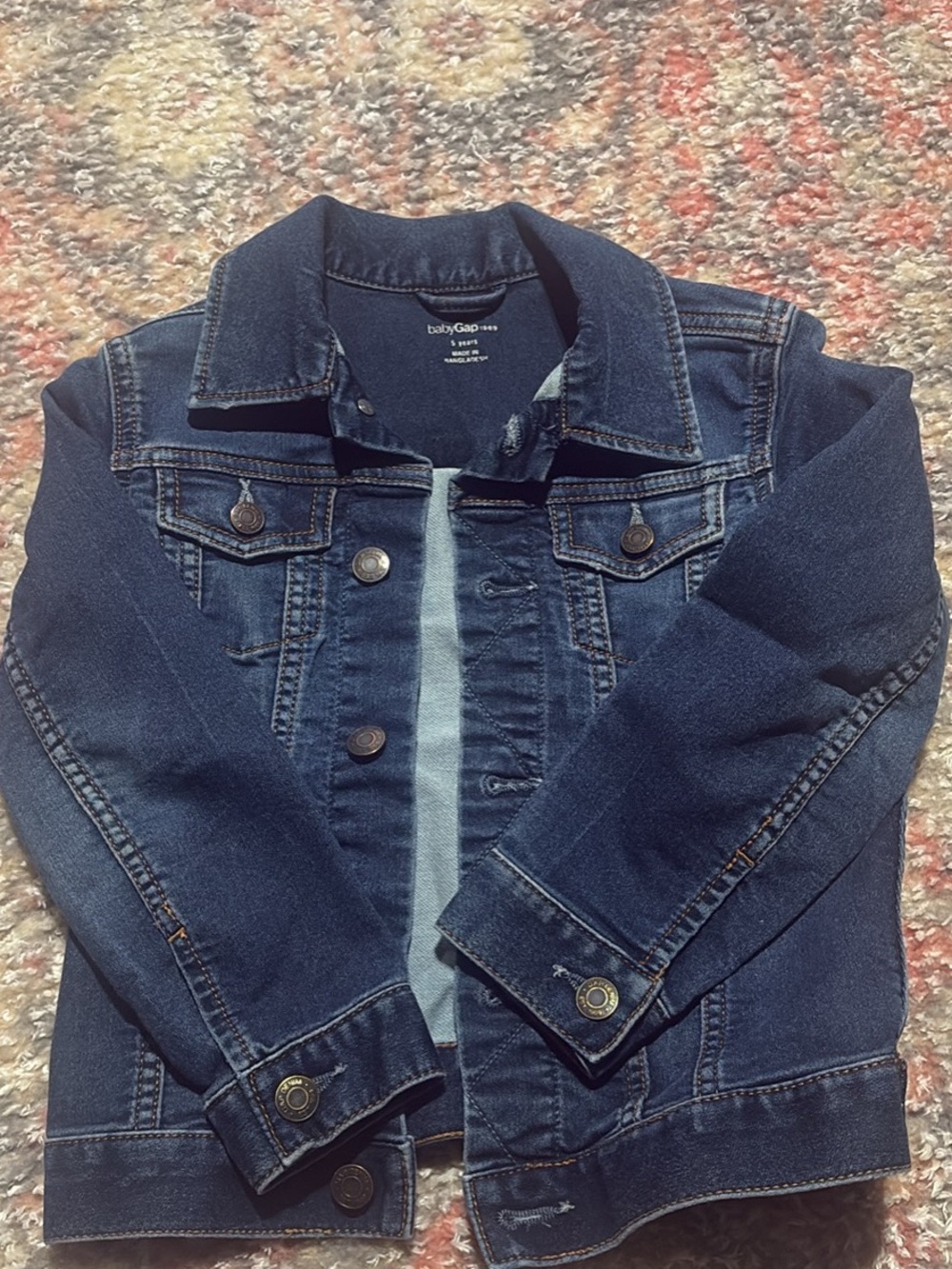 GAP Kids Dark Blue Denim Jacket